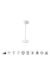 K4 * FAROL BLANCO EXTERIOR PORTATIL LED IP54 3000K